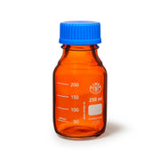 United Scientific® Media/Storage Bottles, Amber, 250 mL, comes with 10