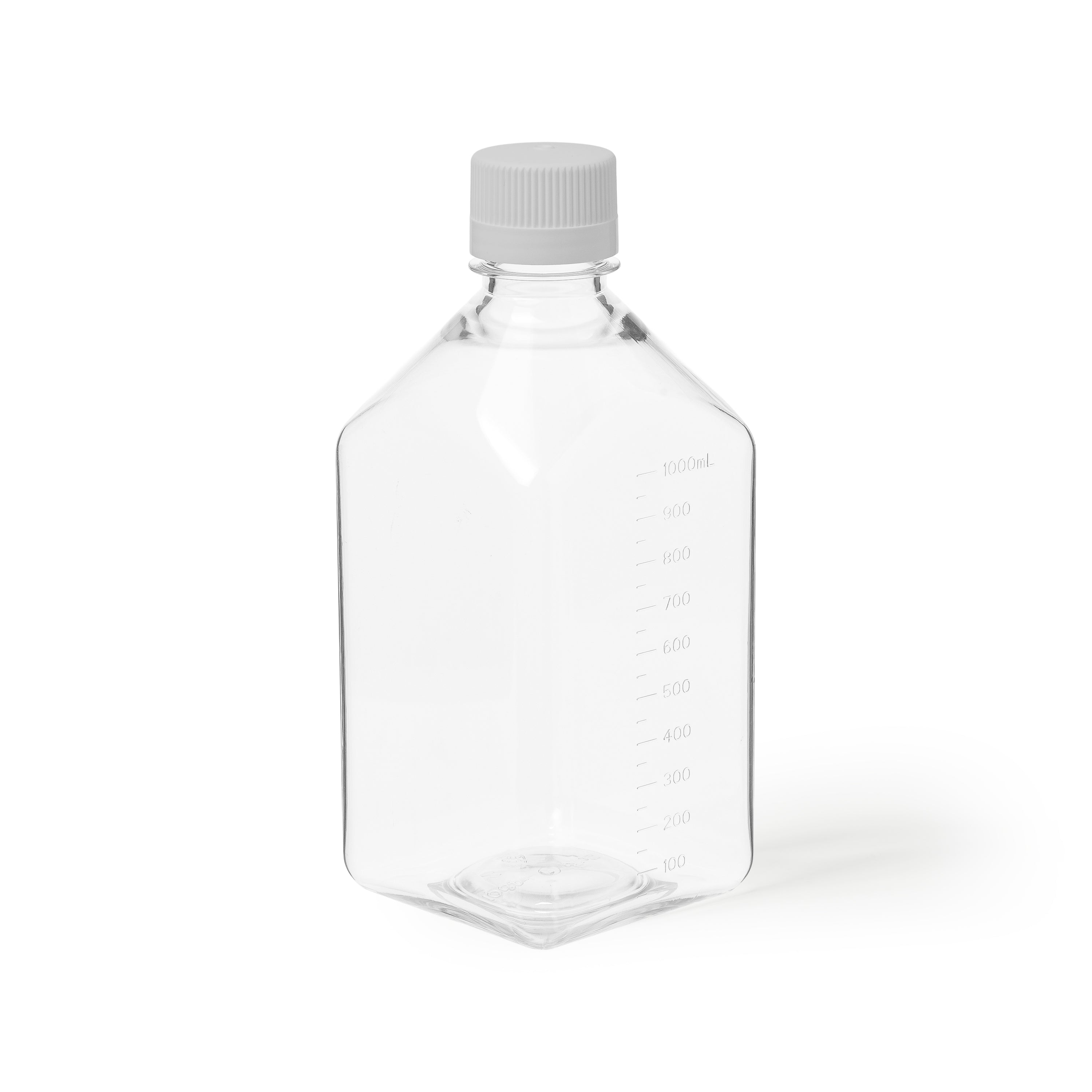 United Scientific® UniStore™ Sterile Media Bottles, PETG, 1000 mL, Cs/24, comes with 24