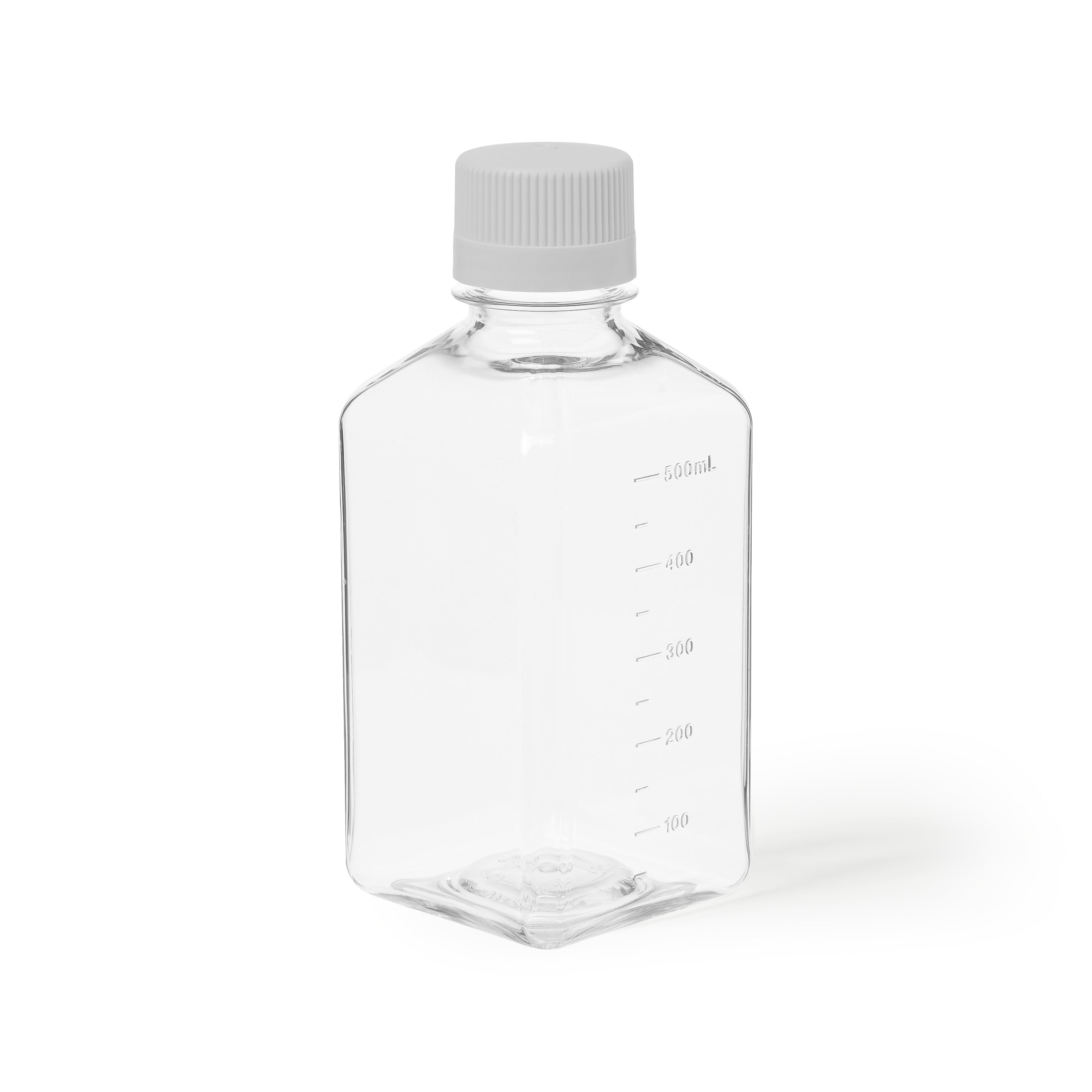 United Scientific® UniStore™ Sterile Media Bottles, PETG, 500 mL, Cs/24, comes with 24