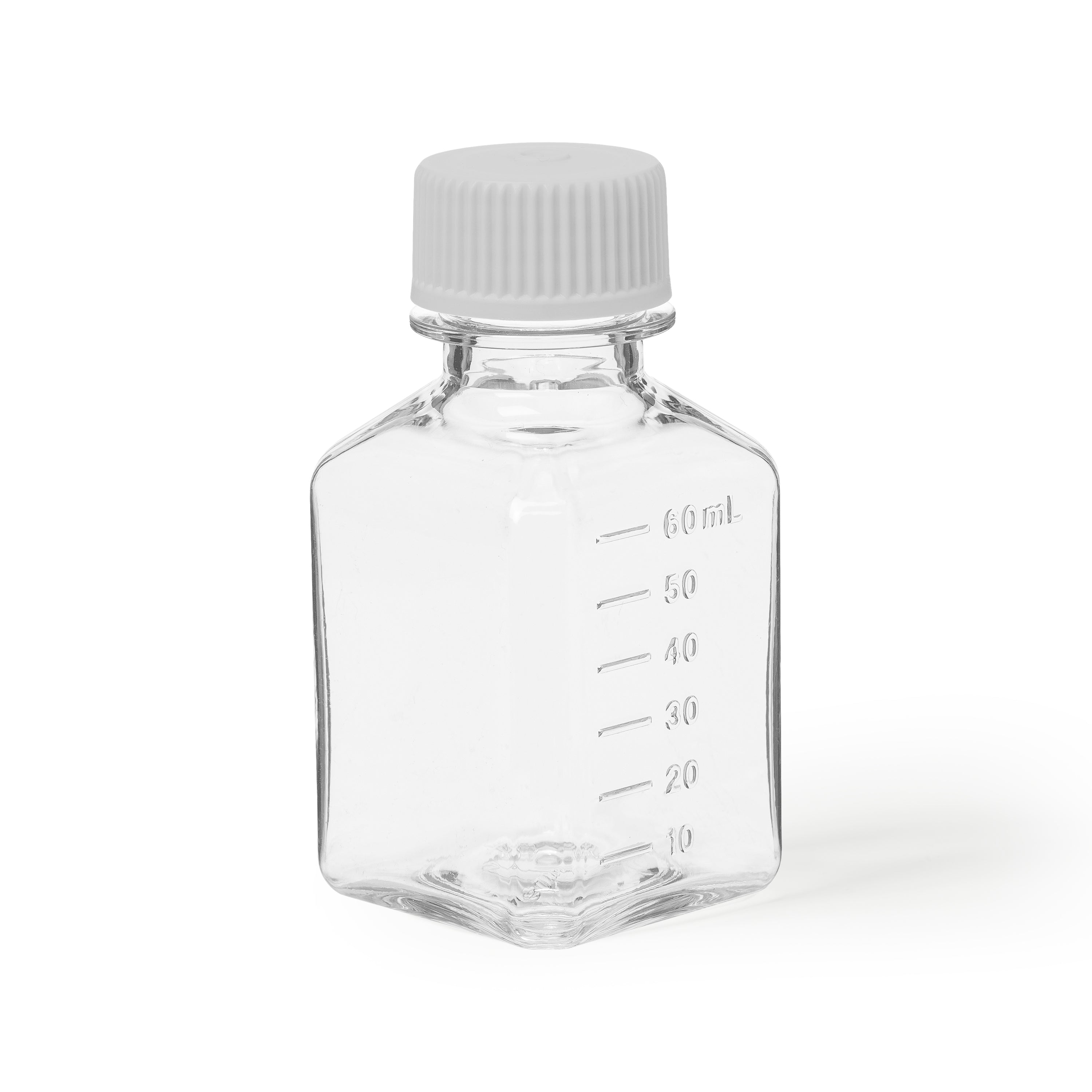 United Scientific® UniStore™ Sterile Media Bottles, PETG, 60 mL, Cs/96, comes with 96
