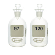 United Scientific® B.O.D. Bottles, Numbered, 300 mL, 97 - 120, comes with 24