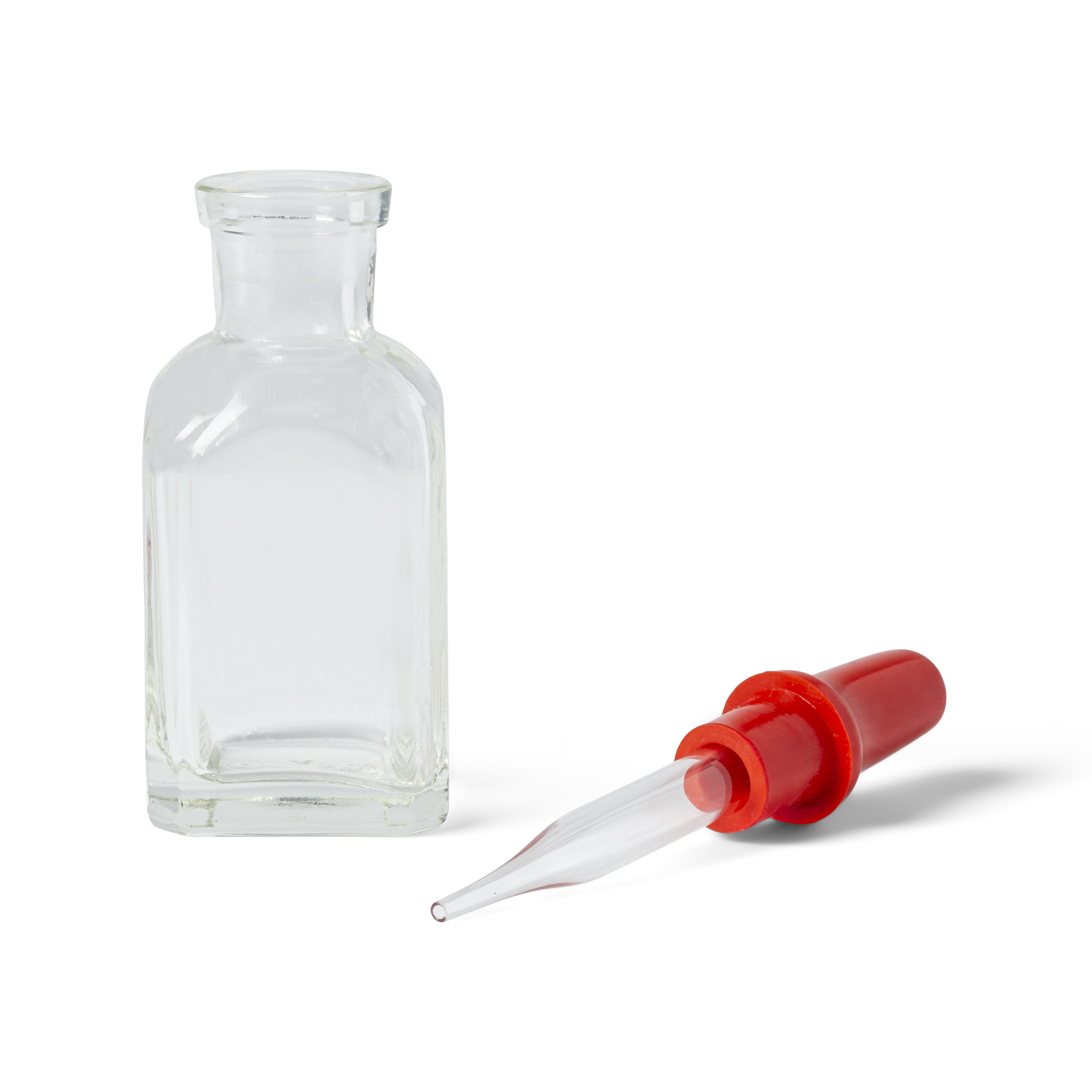 United Scientific® Barnes Dropping Bottle, With Pipet And Rubber Bulb, 30 mL