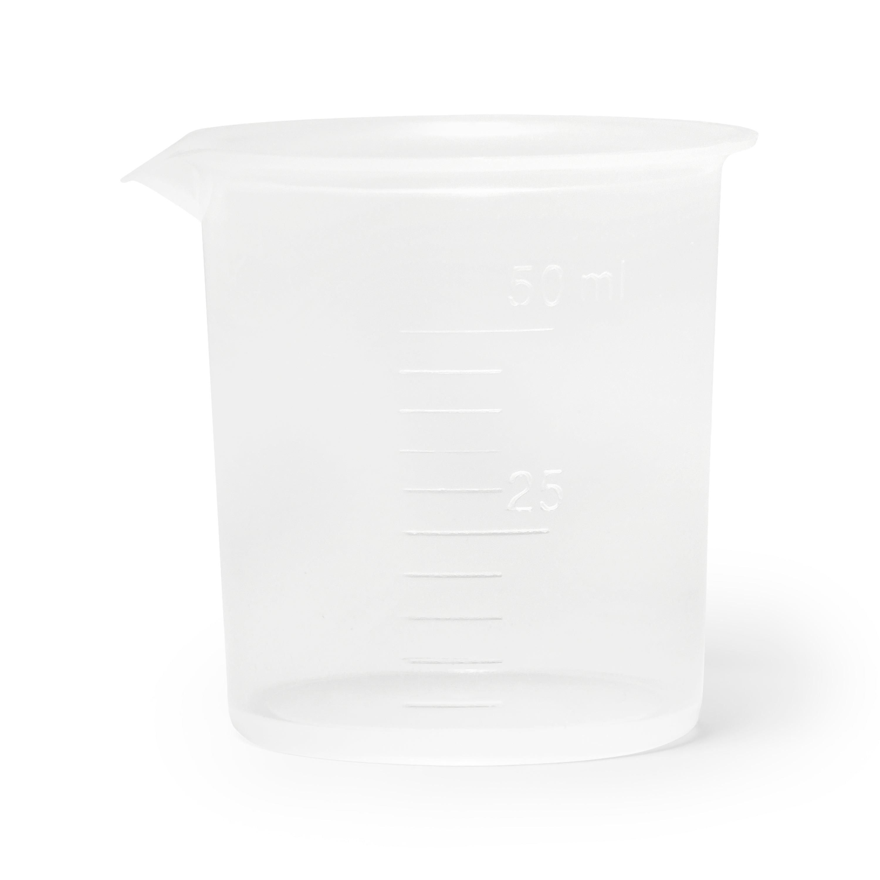 United Scientific® Beakers, Griffin Style, Polypropylene PP, 50 mL, comes with 12