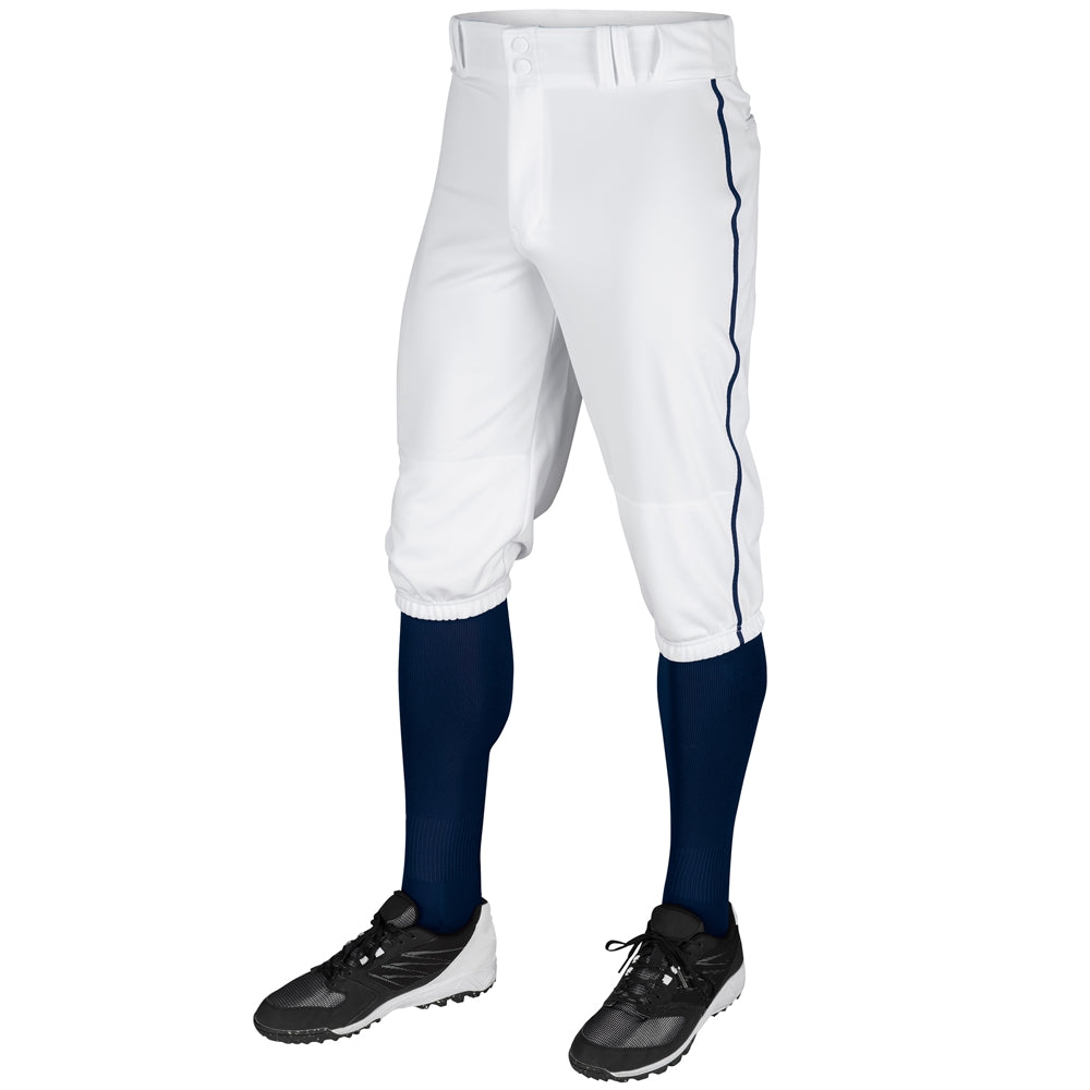 TRIPLE CROWN Knicker with Pipe - White Navy Pipe - Adult - XXLarge