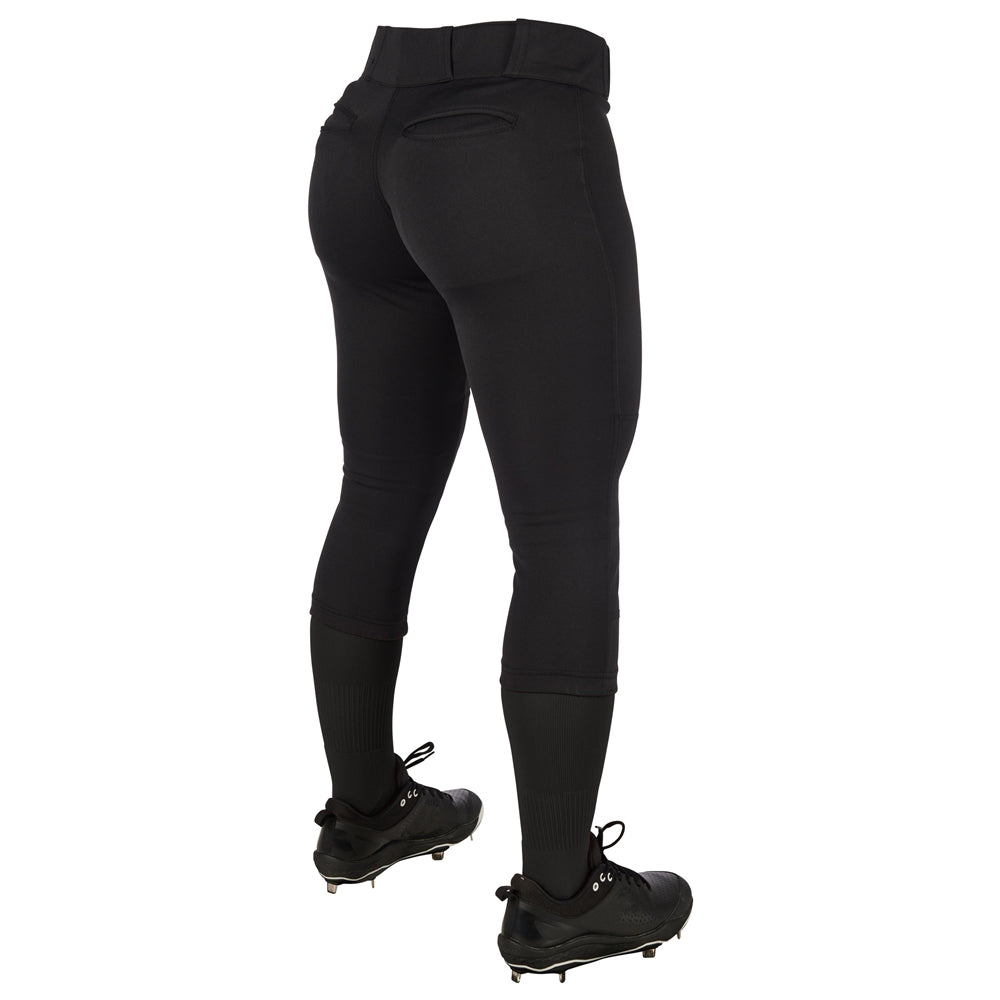 Tournament Softball Pant - Black - Womens - 3XL