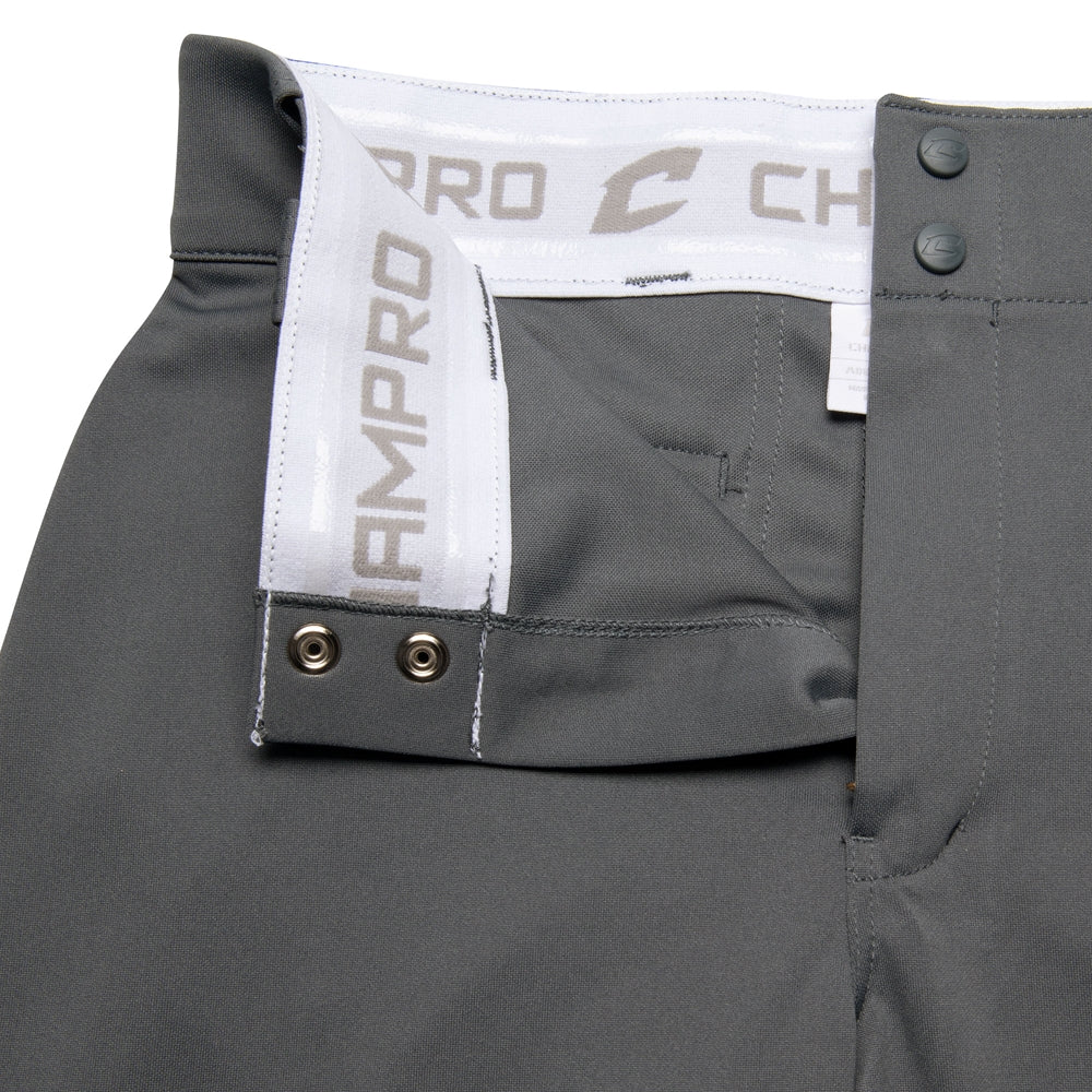 Tournament Softball Pant - Graphite - Girls - Extra-Large