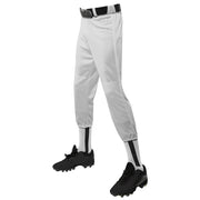 Performance Pull-Up Baseball Pant with Belt Loops Youth - Grey - Youth - Small
