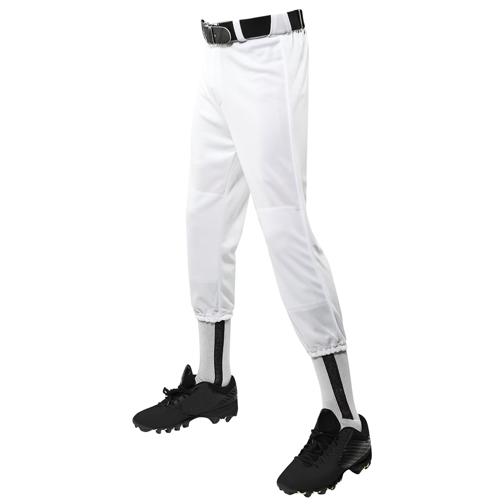 Performance Pull-Up Baseball Pant with Belt Loops Youth - White - Youth - Extra-Small