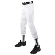 Performance Pull-Up Baseball Pant with Belt Loops Youth - White - Youth - Extra-Small