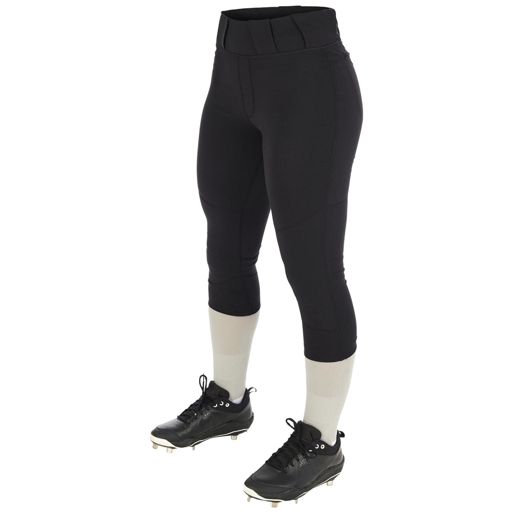 Zen Softball Pant - Black - Girls - Large