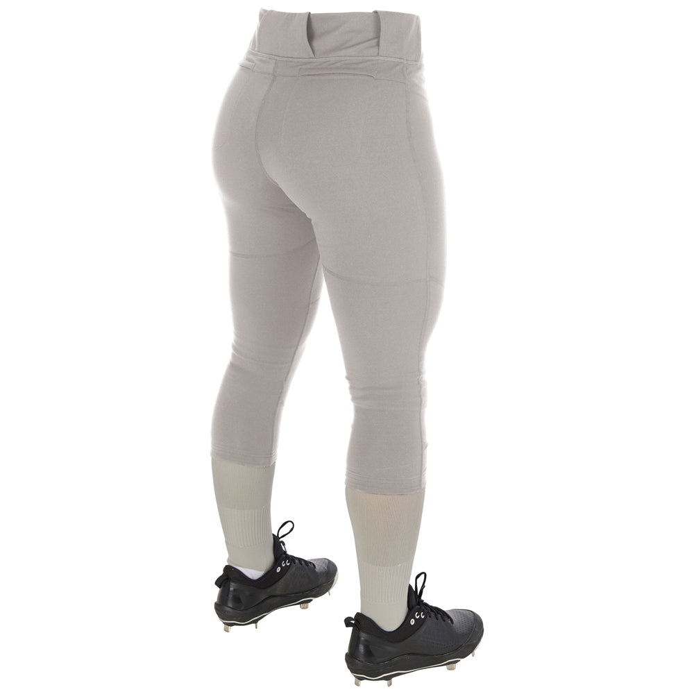 Zen Softball Pant - Grey - Girls - Large