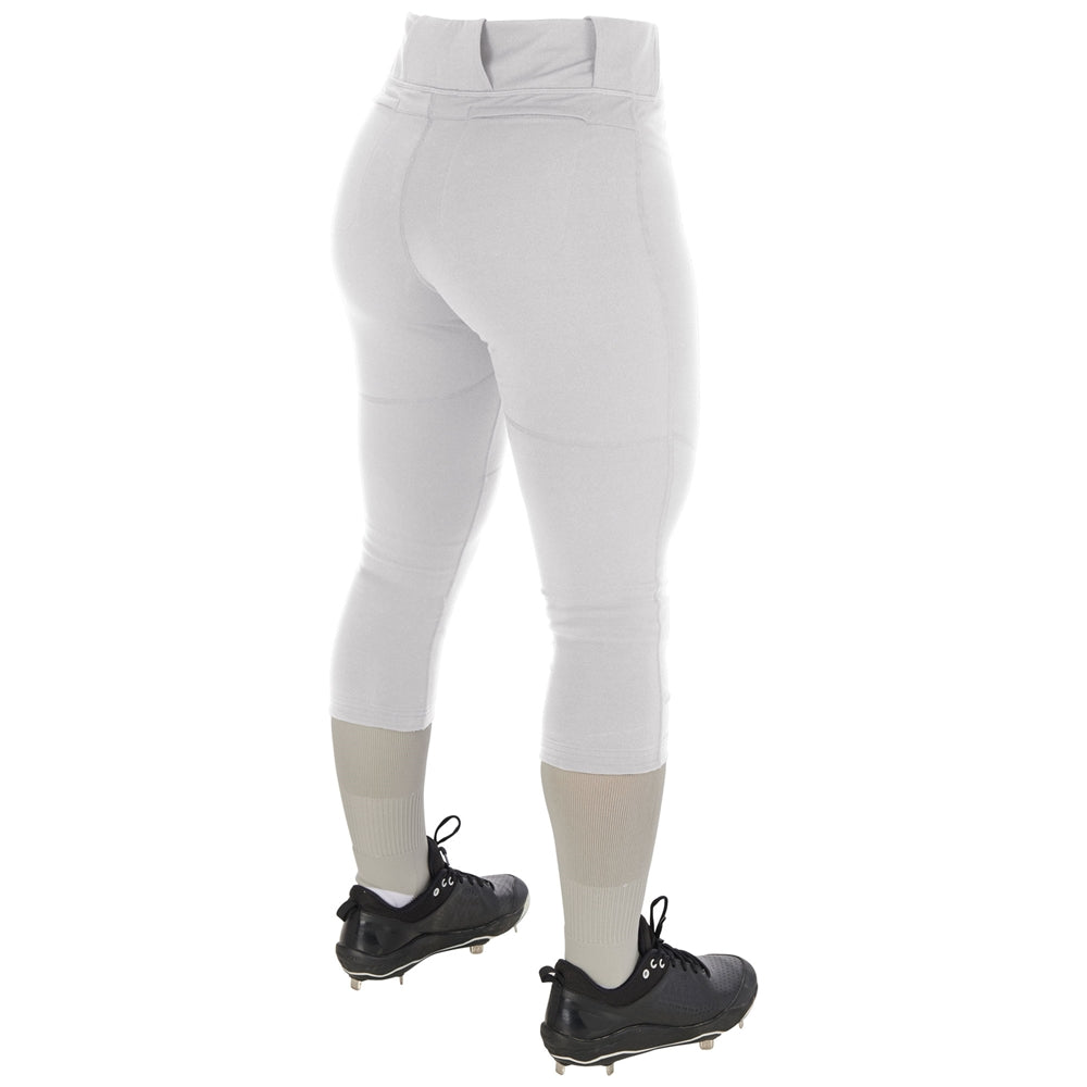 Zen Softball Pant - White - Girls - Large