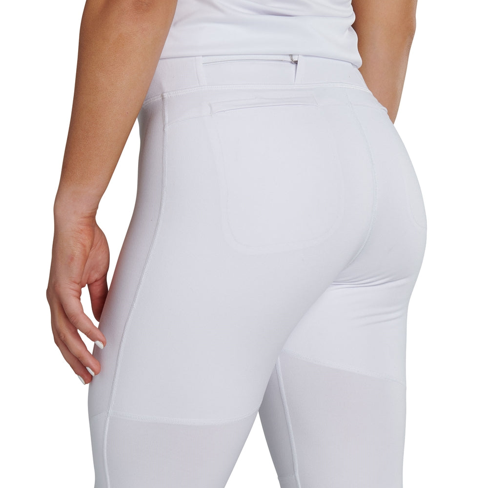 Zen Softball Pant - White - Girls - Medium