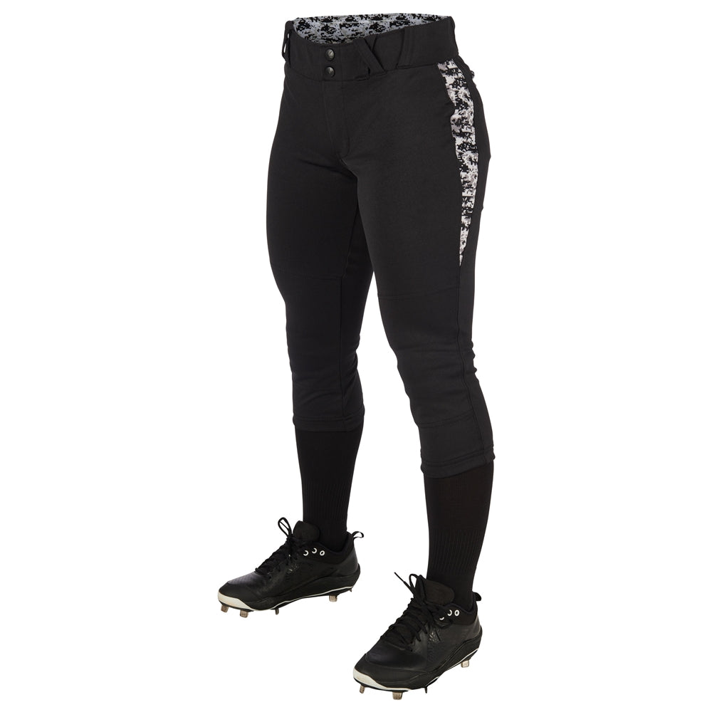 Womens Leadoff Softball Pant - Black - Womens - Medium