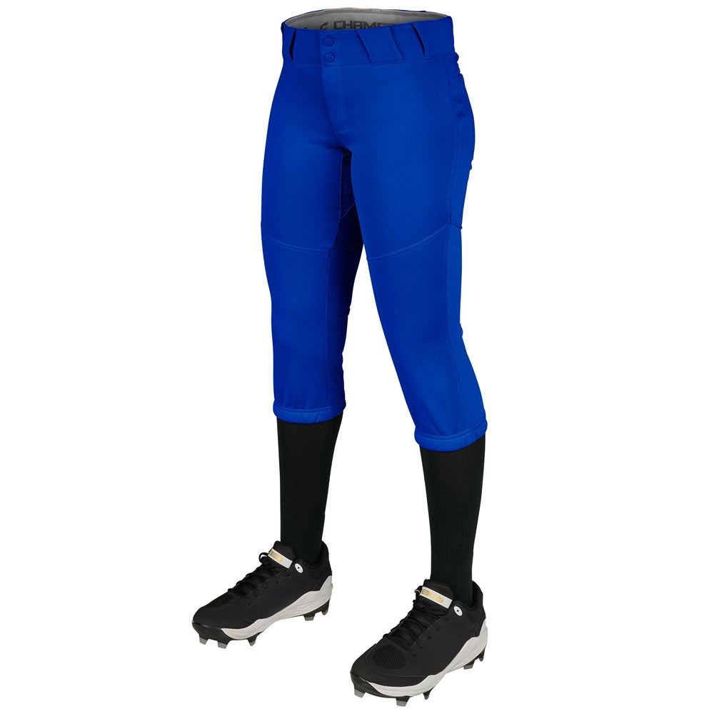 Pinnacle Pro Softball Pant - Royal - Girls - Extra-Large