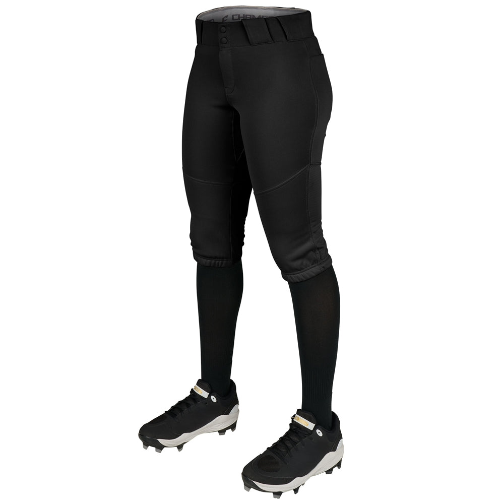 Pinnacle Pro Softball Knicker Pant - Black - Womens - Small