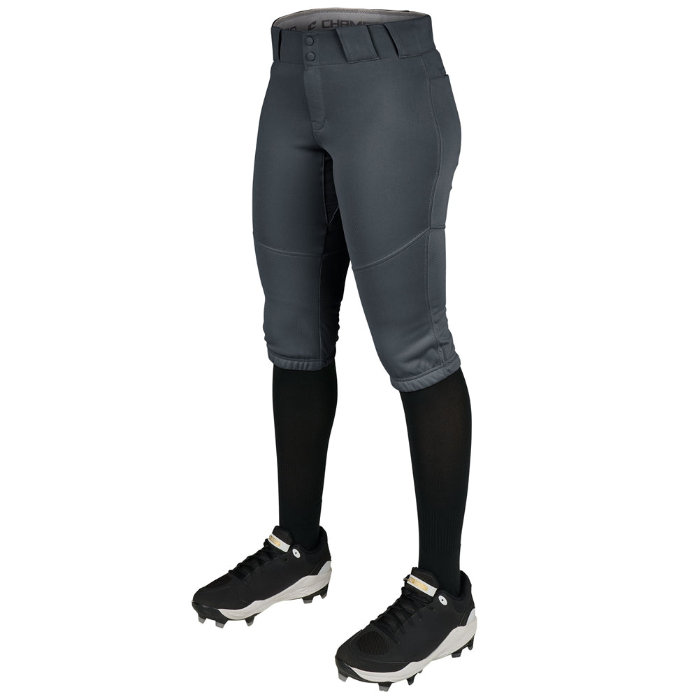 Pinnacle Pro Softball Knicker Pant - Graphite - Womens - XXLarge