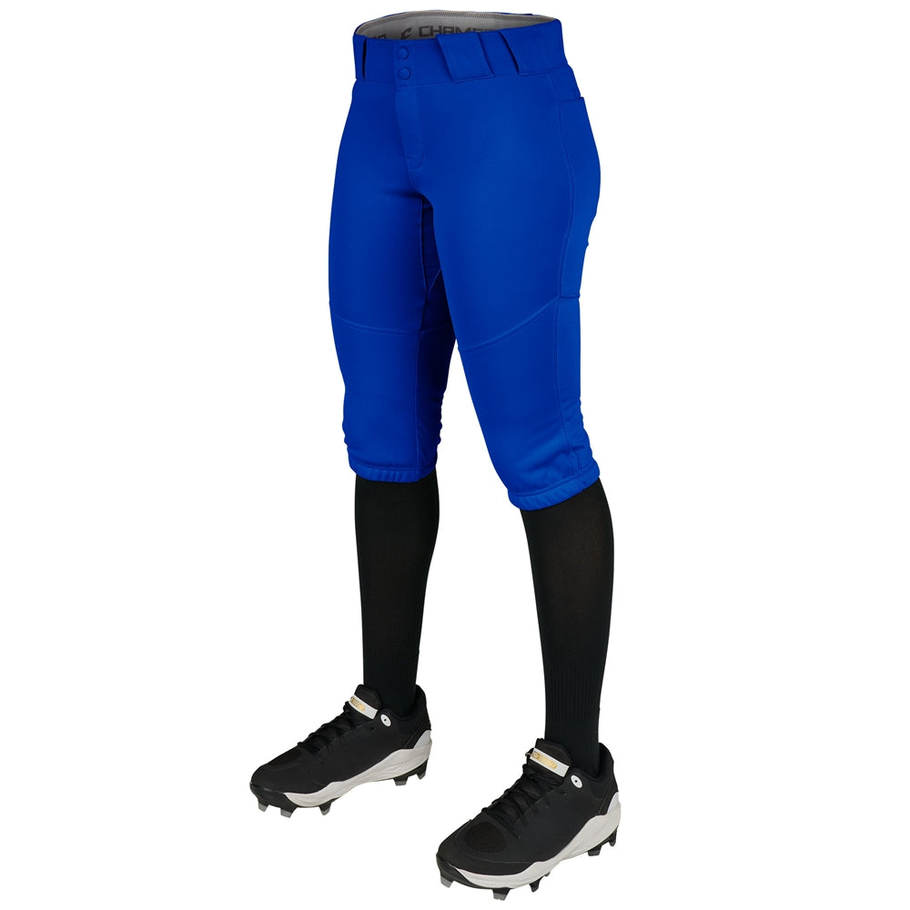 Pinnacle Pro Softball Knicker Pant - Royal - Womens - Medium