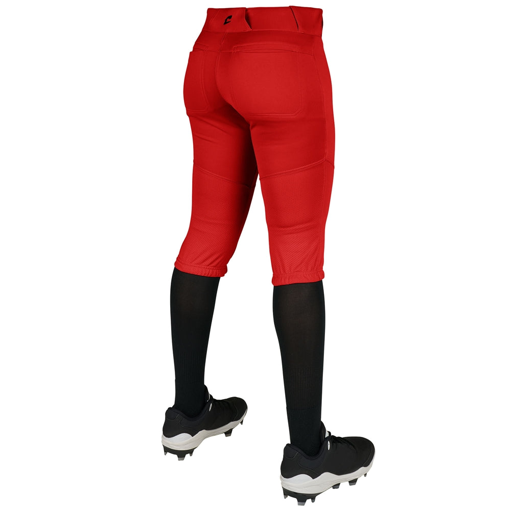 Pinnacle Pro Softball Knicker Pant - Scarlet - Womens - XXLarge