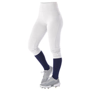 Hot Shot Yoga Style Softball Pant - White - Womens - Extra-Small