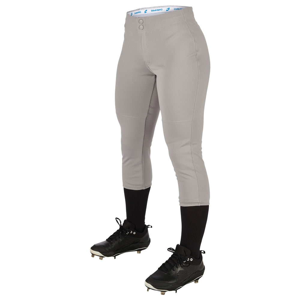 Fireball Softball Pant - Grey - Womens - Large