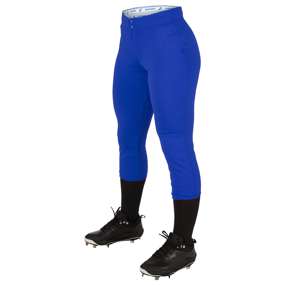 Fireball Softball Pant - Royal - Womens - Extra-Small