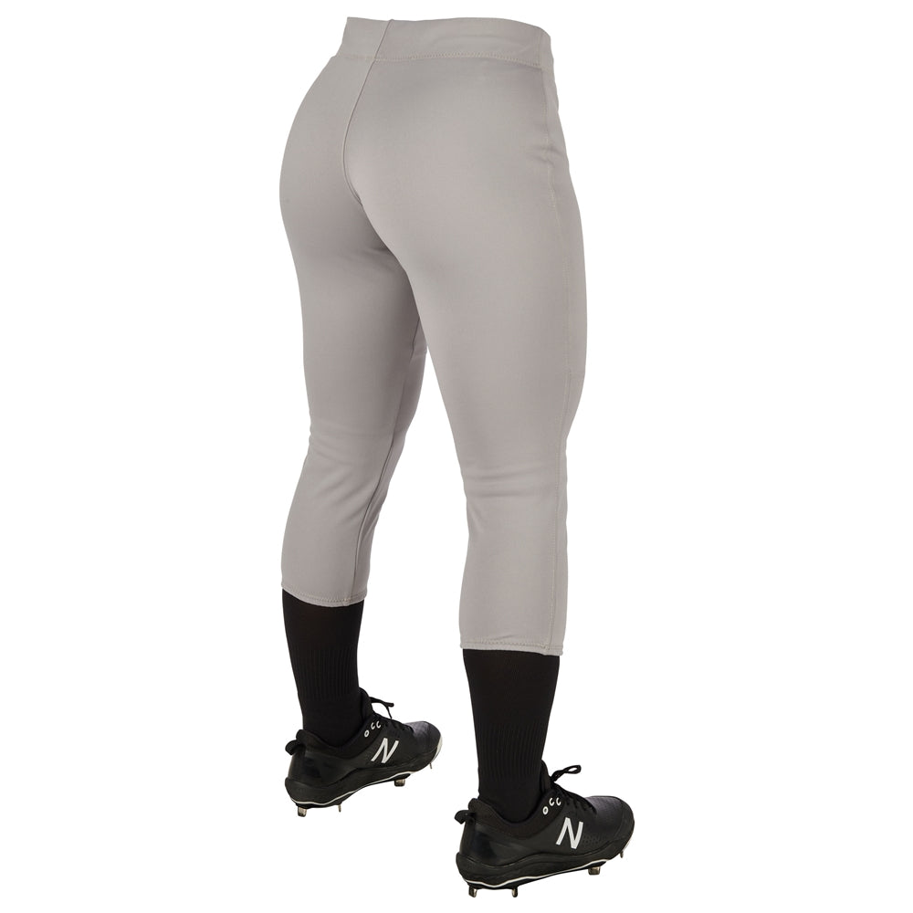Fireball Softball Pant - Grey - Girls - Extra-Small