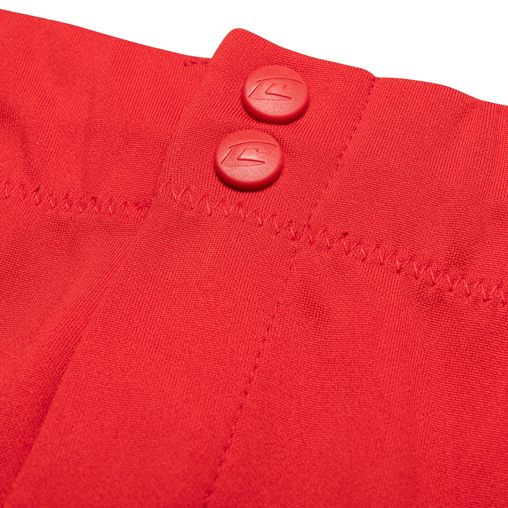 Fireball Softball Pant - Scarlet - Girls - Extra-Small