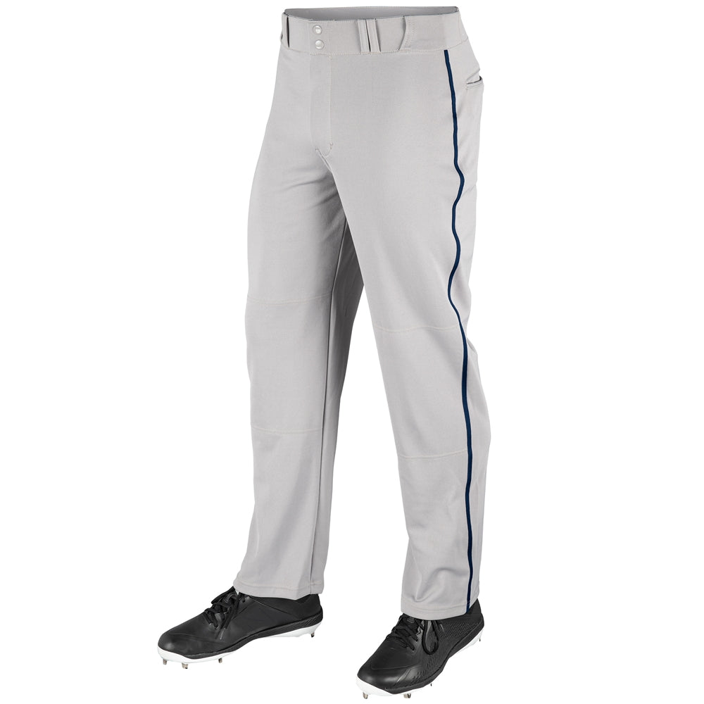 MVP Open Bottom Pant with Pipe - Grey Navy - Youth - Extra-Small