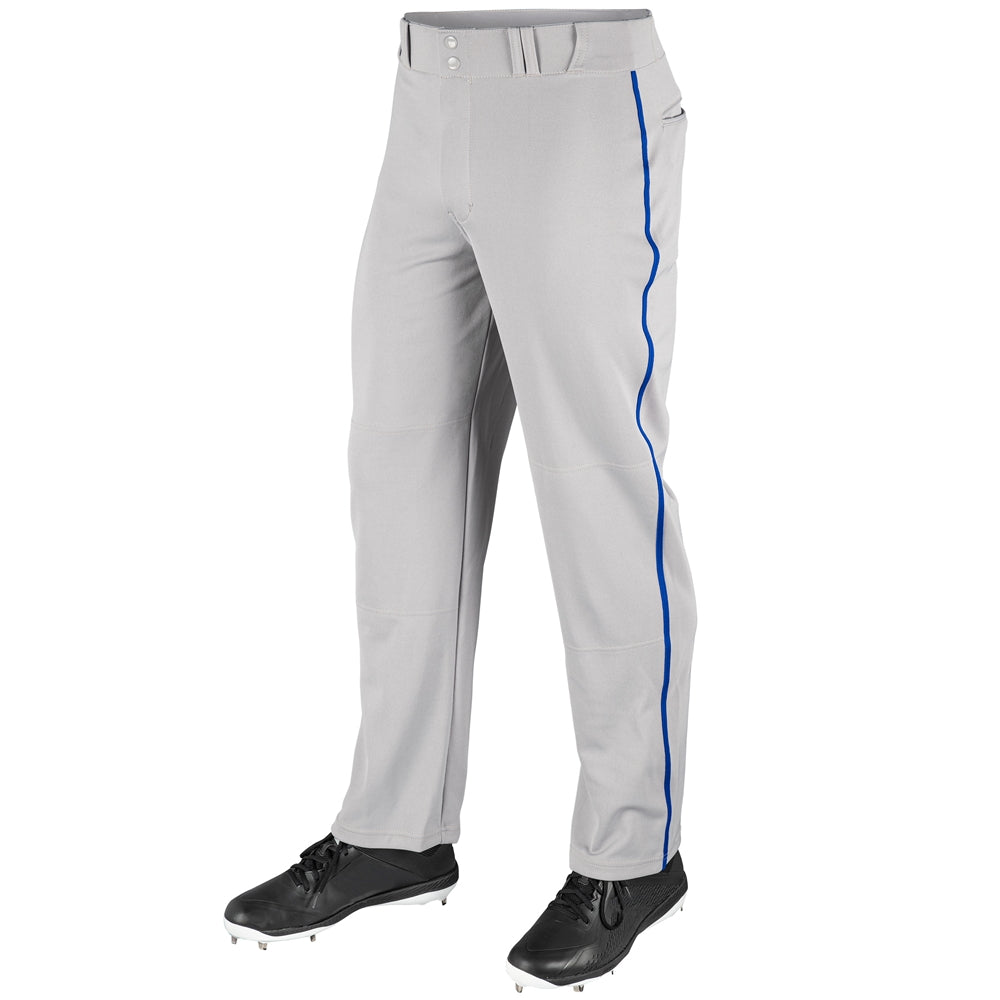 MVP Open Bottom Pant with Pipe - Grey Royal - Adult - 3XL