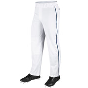 MVP Open Bottom Pant with Pipe - White Navy - Youth - Small