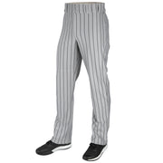 Triple Crown 2.0 Open-Bottom Pinstripe - Grey Black - Adult - XXLarge