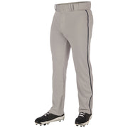 Triple Crown 2.0 Open Bottom with Braid - Grey Black - Adult - Large