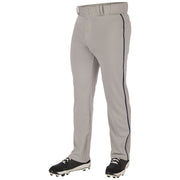 Triple Crown 2.0 Open Bottom with Braid - Grey Navy - Adult - Medium
