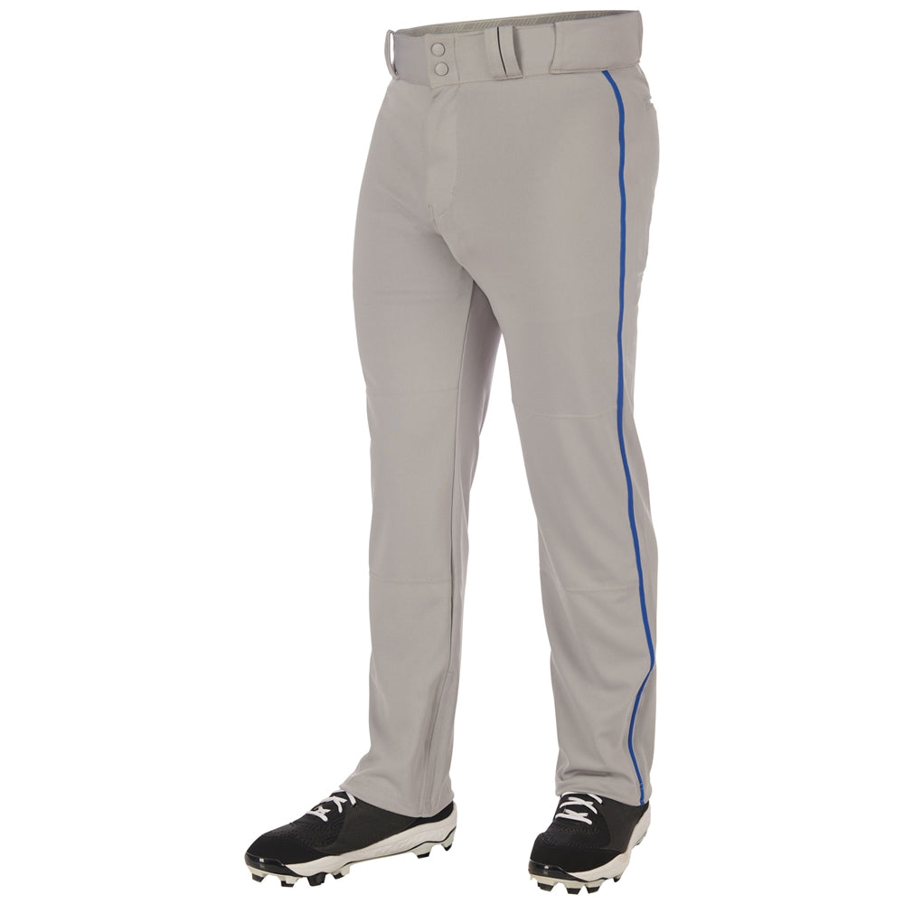 Triple Crown 2.0 Open Bottom with Braid - Grey Royal - Adult - 4XL
