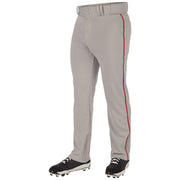 Triple Crown 2.0 Open Bottom with Braid - Grey Scarlet - Adult - Extra-Large