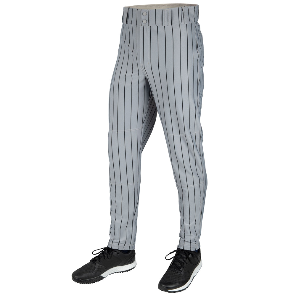 Triple Crown 2.0 Tapered Pinstripe - Grey Black - Adult - 3XL