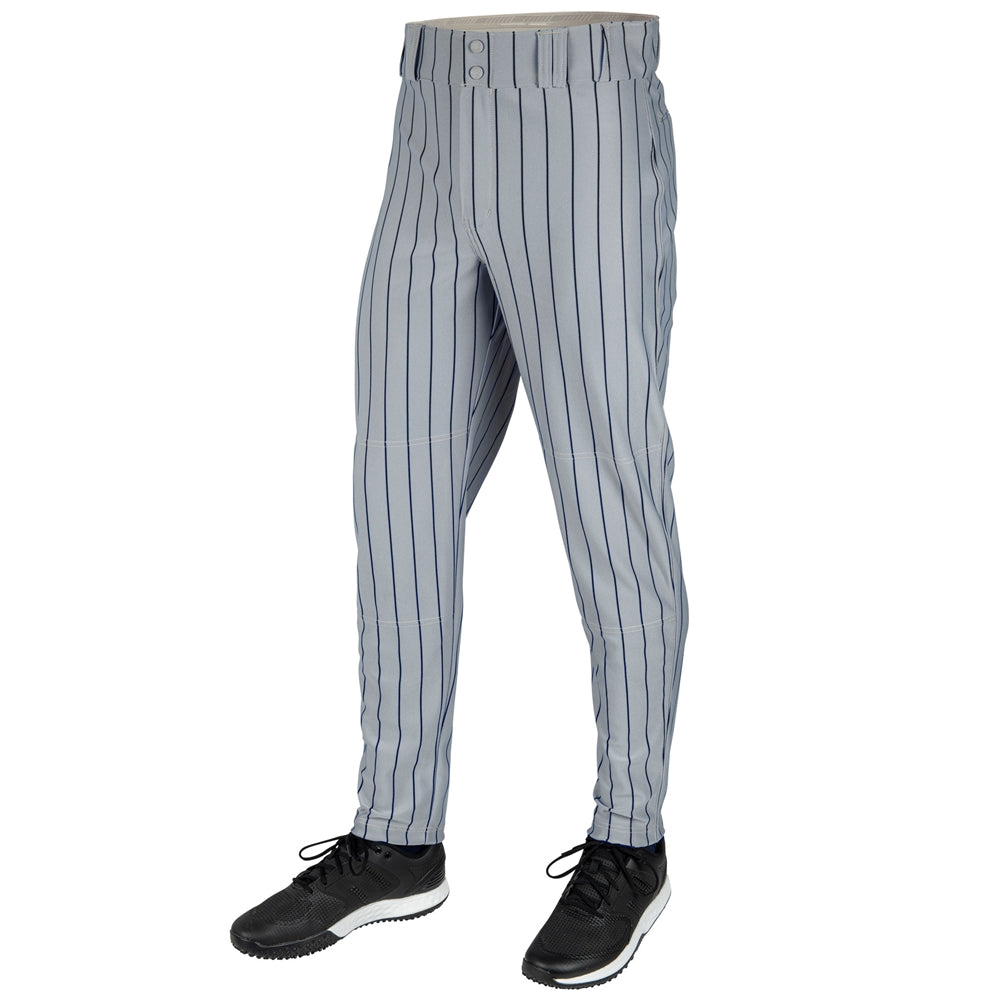 Triple Crown 2.0 Tapered Pinstripe - Grey Navy - Adult - 3XL