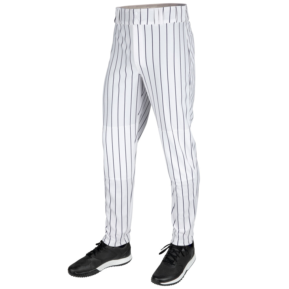 Triple Crown 2.0 Tapered Pinstripe - White Navy - Adult - Large