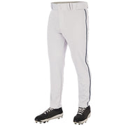 Triple Crown 2.0 Tapered Bottom with Braid - White Navy - Adult - Large