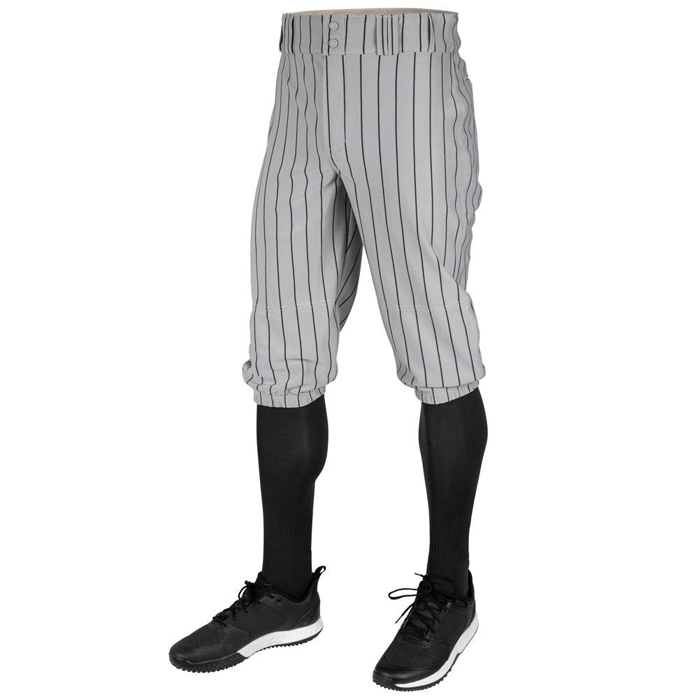 Triple Crown 2.0 Knicker Pinstripe - Grey Black - Adult - Medium