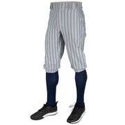 Triple Crown 2.0 Knicker Pinstripe - Grey Navy - Youth - Medium