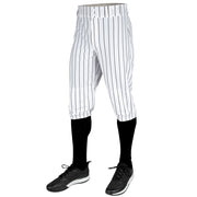 Triple Crown 2.0 Knicker Pinstripe - White Black - Youth - Medium