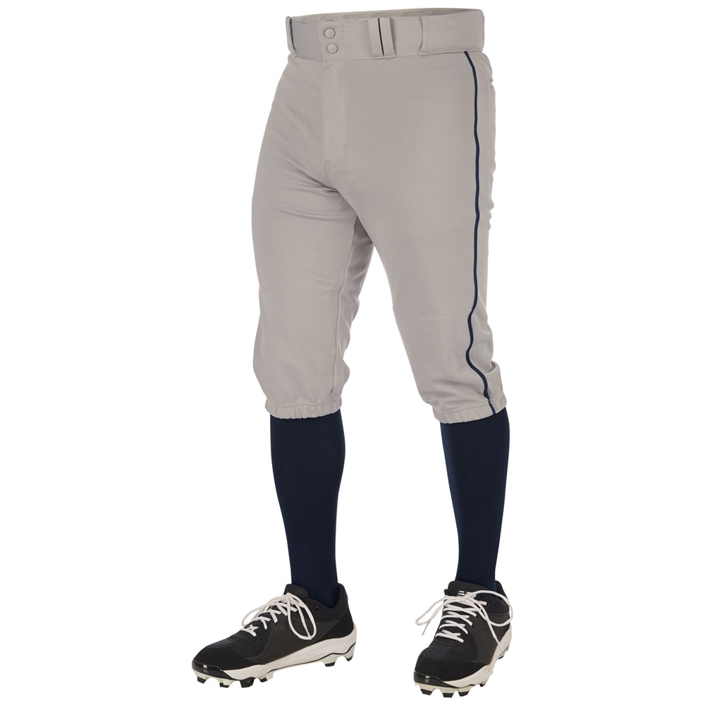 Triple Crown 2.0 Knicker with Braid - Grey Navy - Adult - Extra-Large