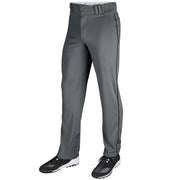 Triple Crown Open Bottom Pant with Pipe - Graphite Black Pipe - Adult - Extra-Large