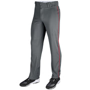 Triple Crown Open Bottom Pant with Pipe - Graphite Navy Pipe - Adult - 4XL