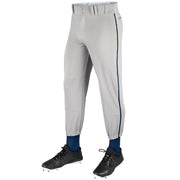 Dugout Pant with Pipe - Grey Navy Pipe - Youth - Large