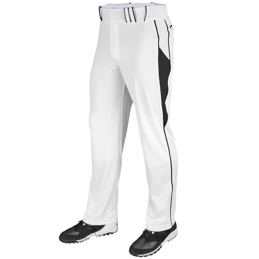 Triple Crown Baseball Pant - White Black - Adult - Extra-Large
