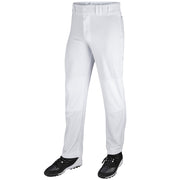 TRIPLE CROWN Open Bottom Pant - White - Youth - Large