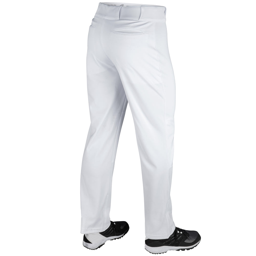 TRIPLE CROWN Open Bottom Pant - White - Youth - Large